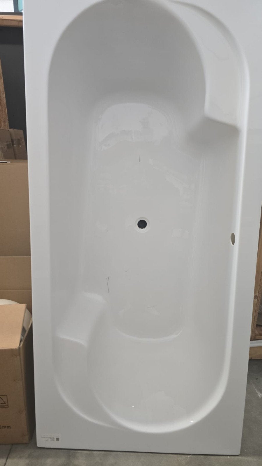 Wit bad, zo goed als nieuw, voor badkamer, Ophalen, Zo goed als nieuw, Bad