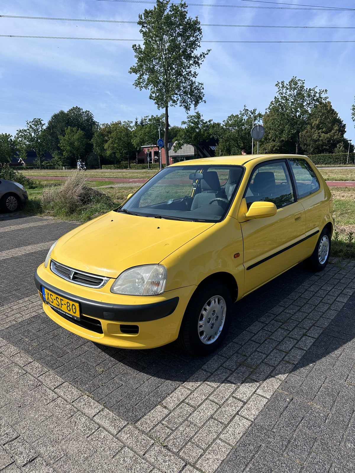 Honda LOGO 1.3 1999 Geel 151176 KM, loopt nog op, 450 kg, 31 €/maand, 4 cilinders, 1343 cc