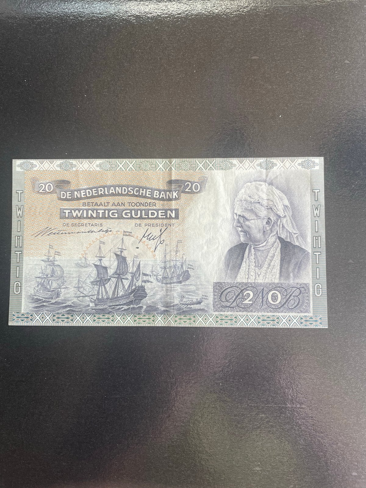 Zeldzaam 20 Gulden biljet uit 1941 - De Nederlandsche Bank, Ophalen of Verzenden, 250 gulden, Los biljet