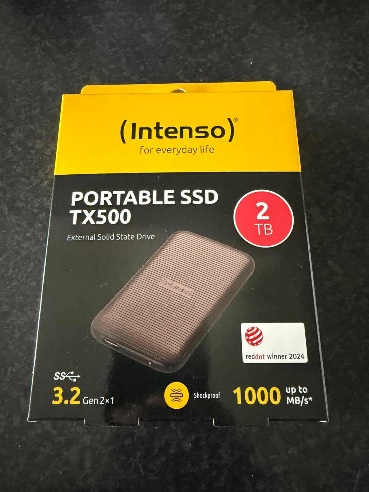 Intenso Portable SSD TX500 2TB – Nieuw(supersnel), Ophalen of Verzenden, Nieuw, Laptop, USB
