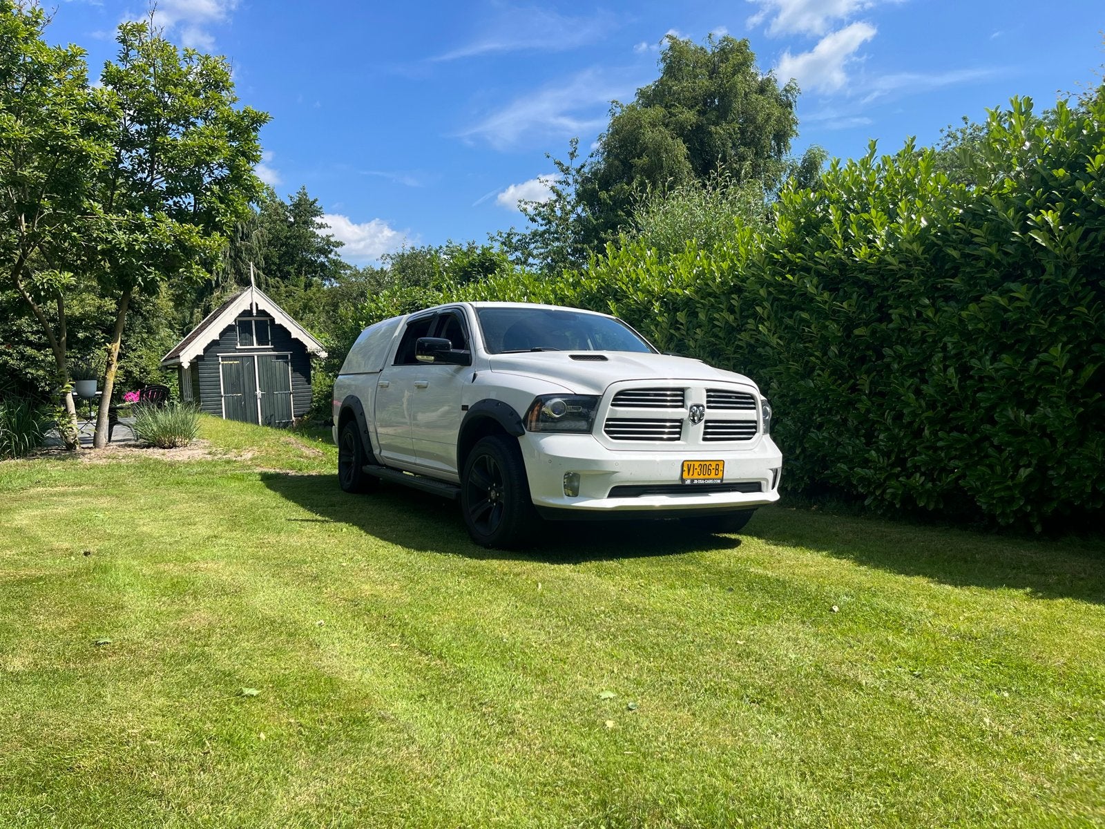 Dodge RAM Dodge RAM 2014, Auto's, Automaat, Wit, Vierwielaandrijving, Particulier