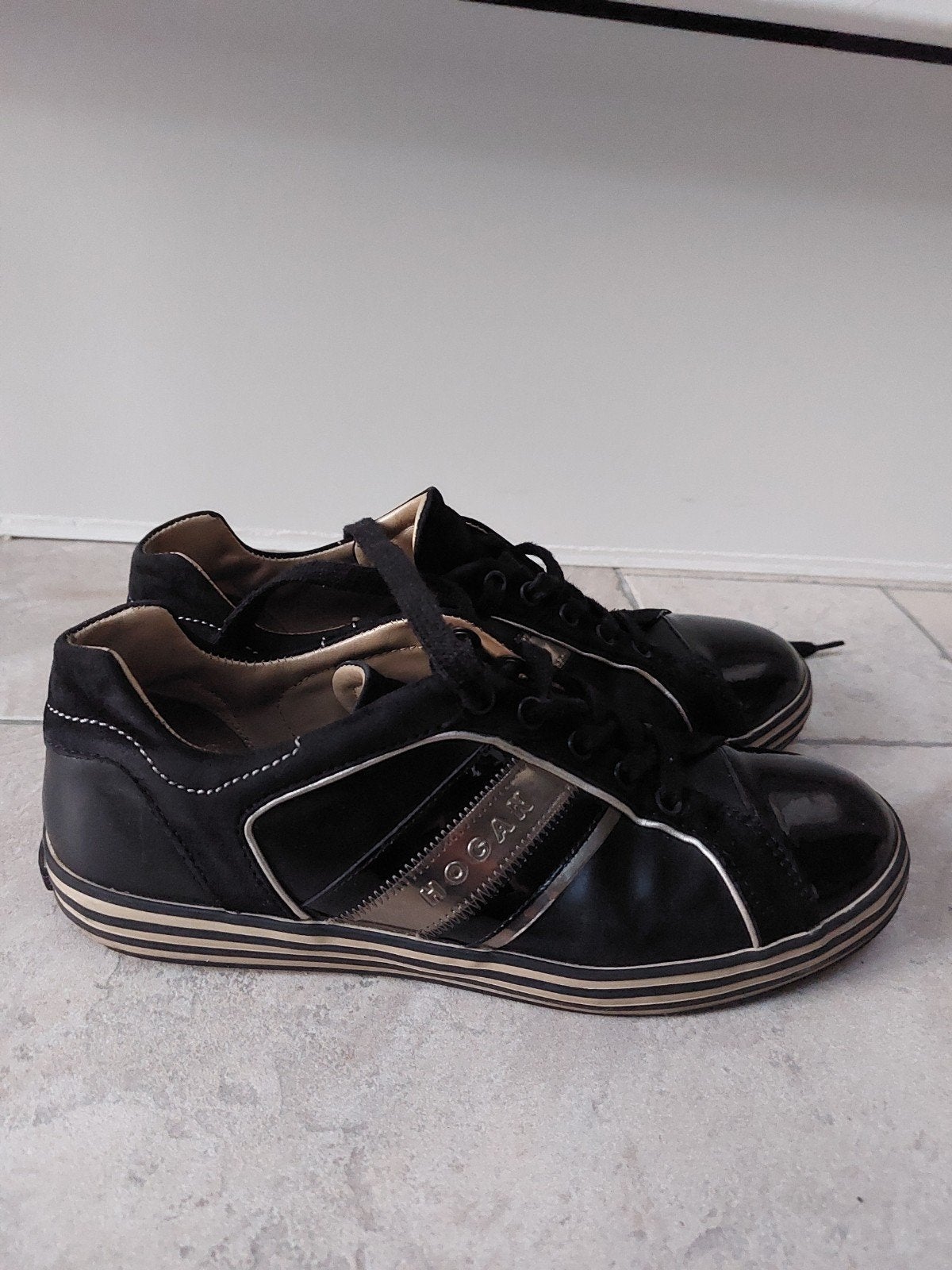 Hogan gympen maat 37,5, Kleding | Dames, Schoenen, Zwart, Ophalen of Verzenden, Gedragen, Sneakers of Gympen