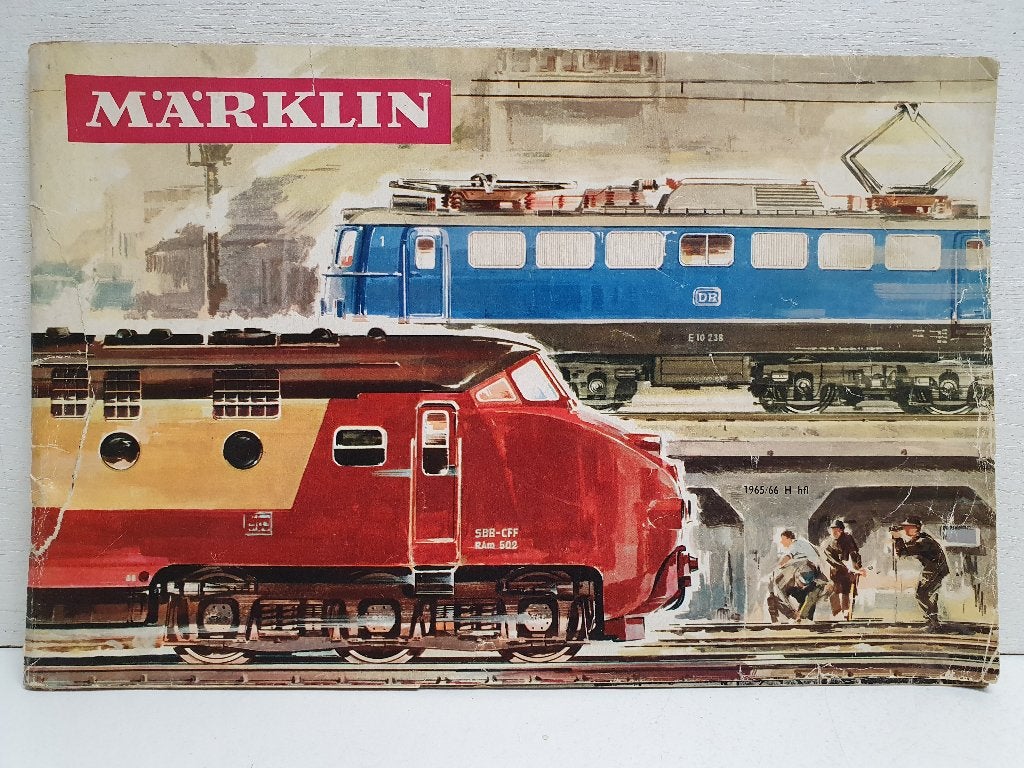 MARKLIN Catalogus 1965/66 t.e.a.b., Wisselstroom, Gebruikt, Analoog, Märklin