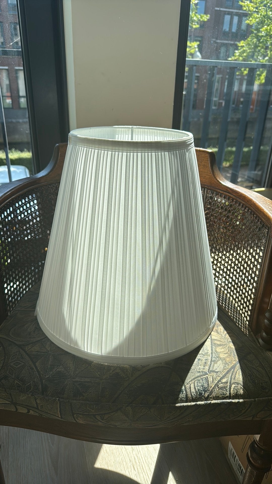 Ikea lampenkap - Bijna nieuw - €2, Ophalen of Verzenden, Zo goed als nieuw, Crème, Rechthoekig