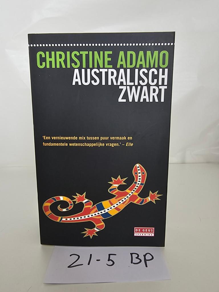Australisch Zwart - Christine Adamo (Thriller), Ophalen of Verzenden, Zo goed als nieuw, Christine Adamo, Europa overig