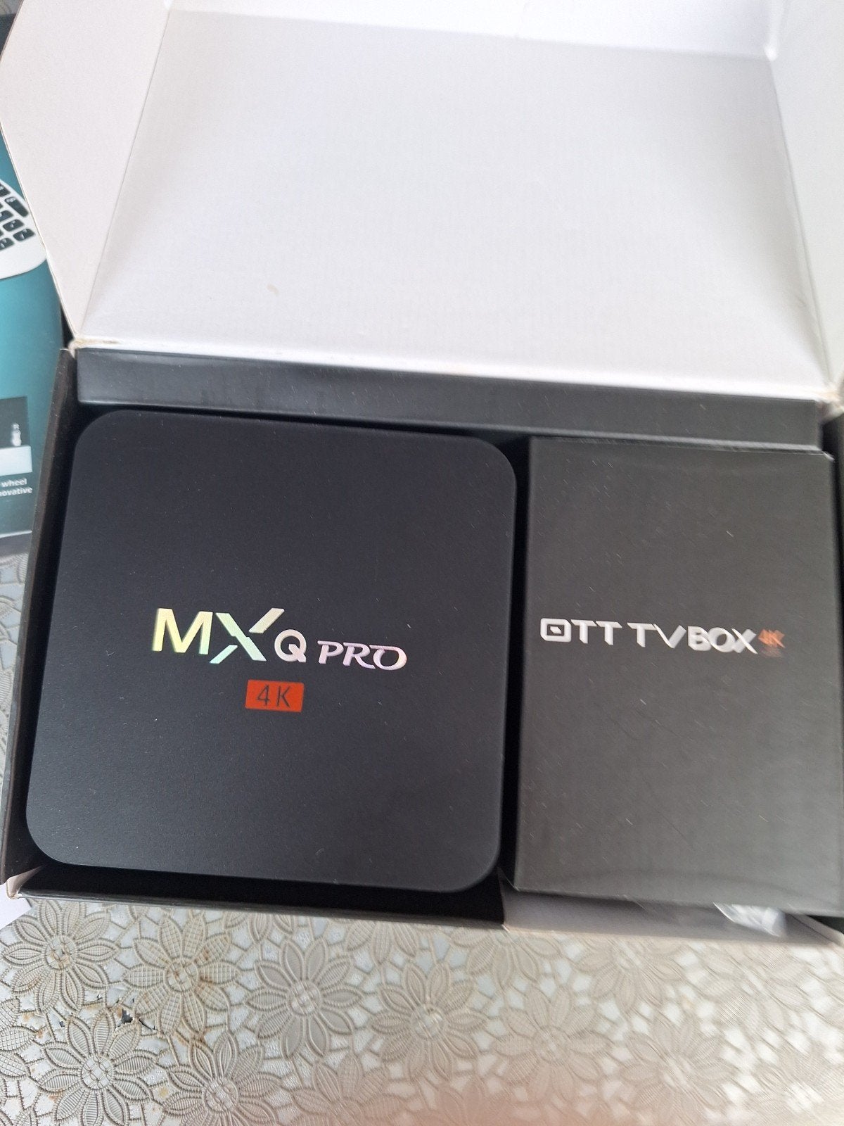 MXQ Pro 4K OTT TV Box - Multimedia Gateway Internet TV, Audio, Tv en Foto, Mediaspelers, Ophalen of Verzenden, Zo goed als nieuw