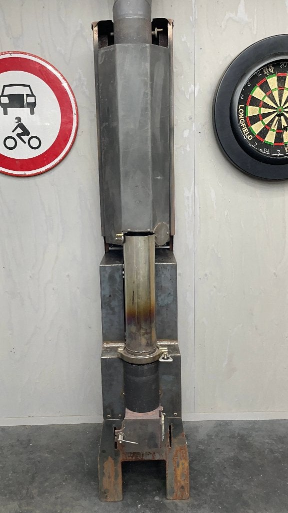 rocketstove werkplaatskachel, Ophalen, Gebruikt