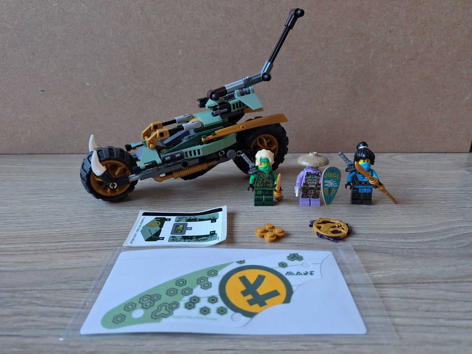 Lego Ninjago 71745
Lloyd's Jungle Chopper Bike, Ophalen of Verzenden