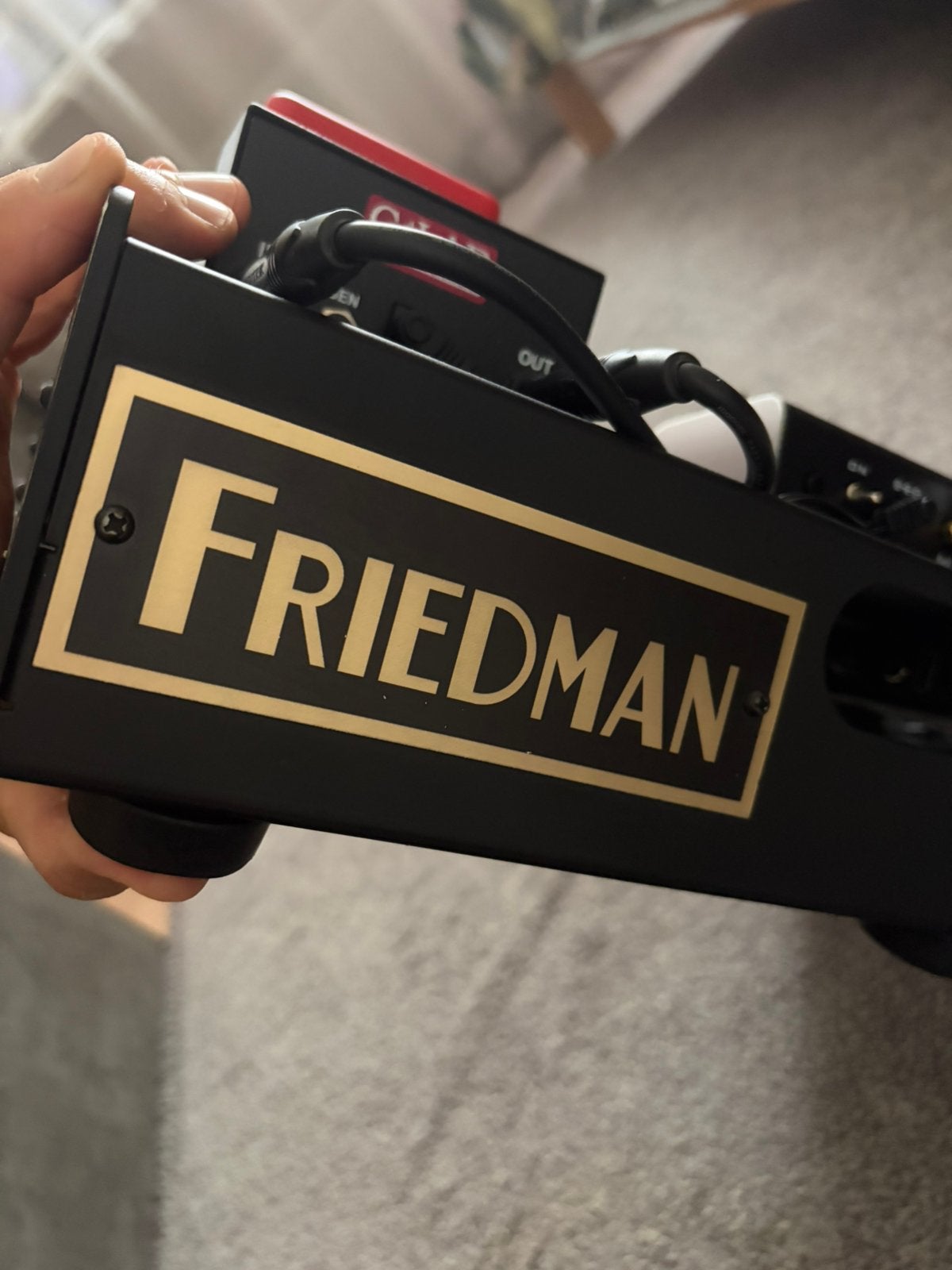 Friedman Pedalboard pro tour 1524 + tas, Ophalen, Gebruikt