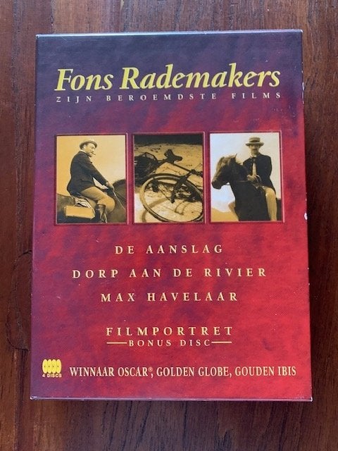 Fons Rademakers  4 dvd box, Cd's en Dvd's, Dvd's | Nederlandstalig, Alle leeftijden, Ophalen of Verzenden, Zo goed als nieuw