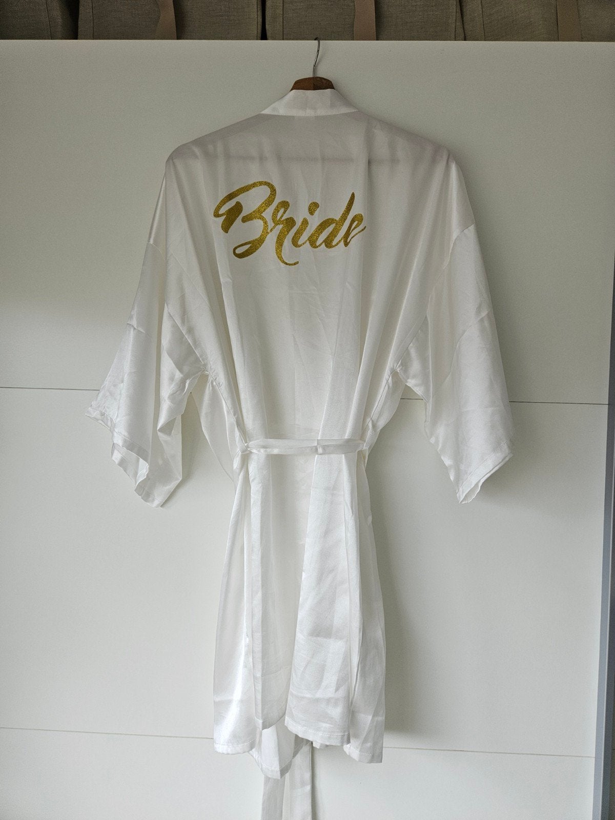 Witte bride kimono - Maat XL, Onbekend, Ophalen of Verzenden, Zo goed als nieuw