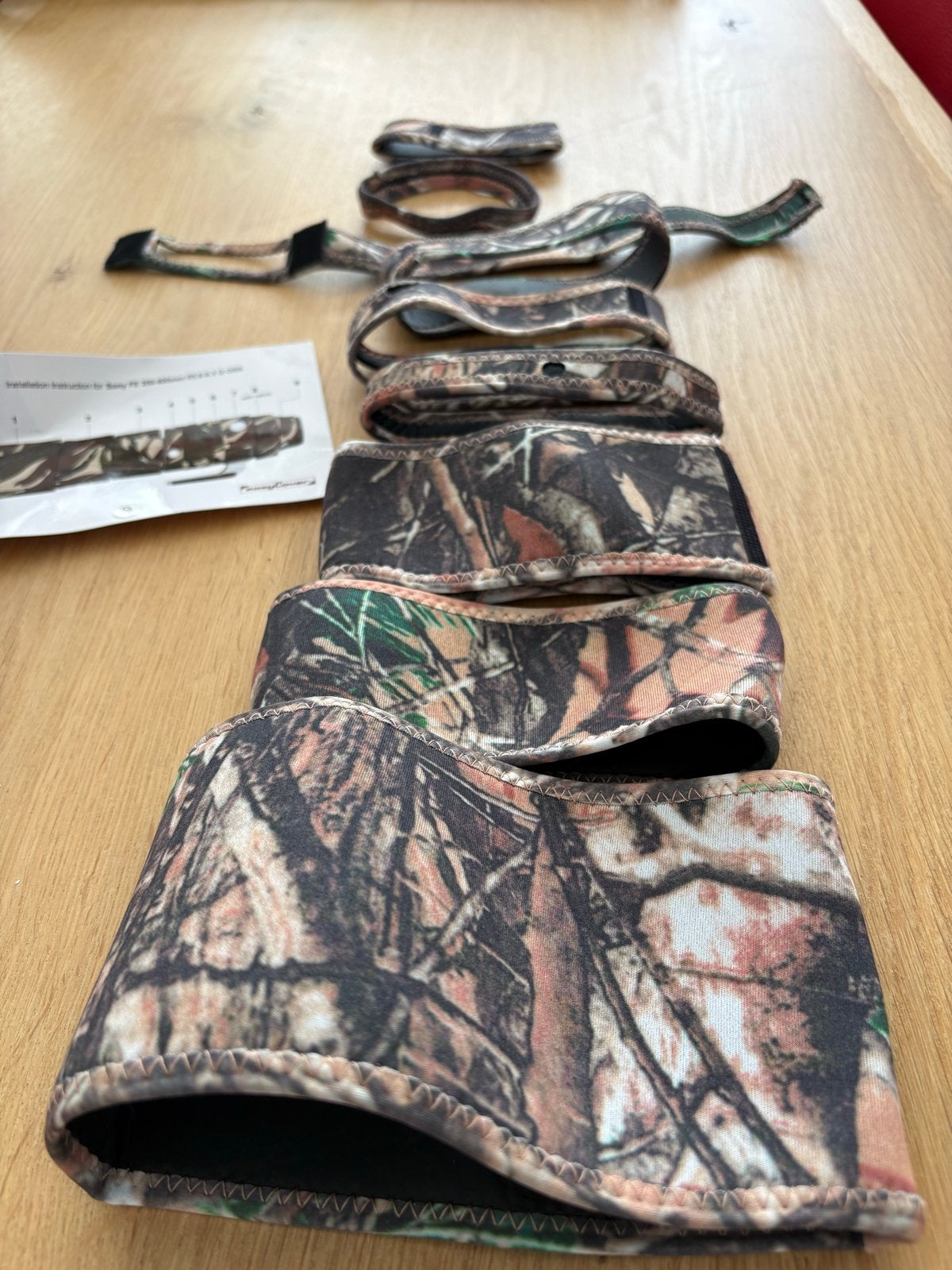 Lenscoat voor Sony FE 200-600mm lens (camouflage), Audio, Tv en Foto, Fotografie | Lenzen en Objectieven, Overige merken, Beschermhoes/tas