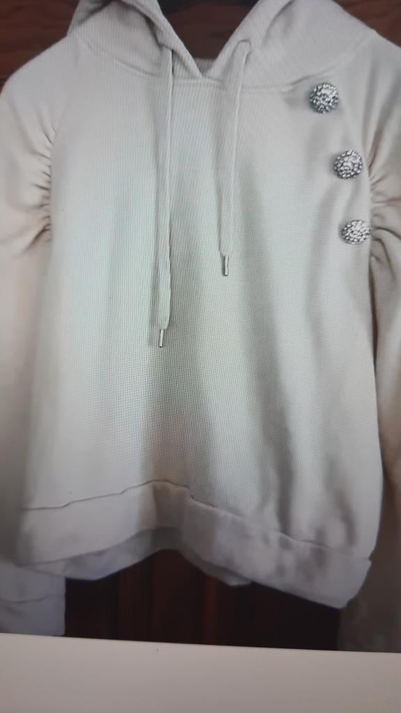Ba&sh off-white sweater maat 2(m), Ophalen of Verzenden, Zo goed als nieuw, Maat 38/40 (M), Beige