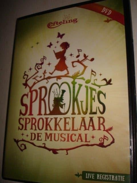 Efteling- Sprookjes Sprokkelaar de Musical- (NIEUW), Cd's en Dvd's, Alle leeftijden, Verzenden, Nieuw in verpakking