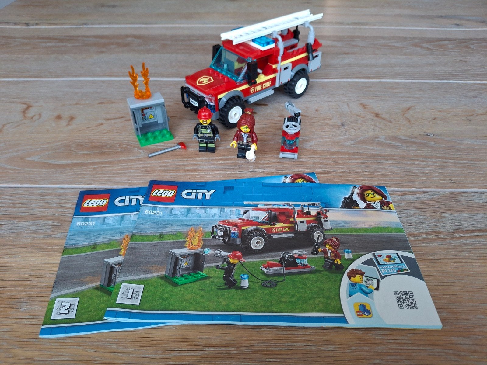 Lego 60231 Fire Chief Response Truck, Compleet, City, Lego, Ophalen of Verzenden