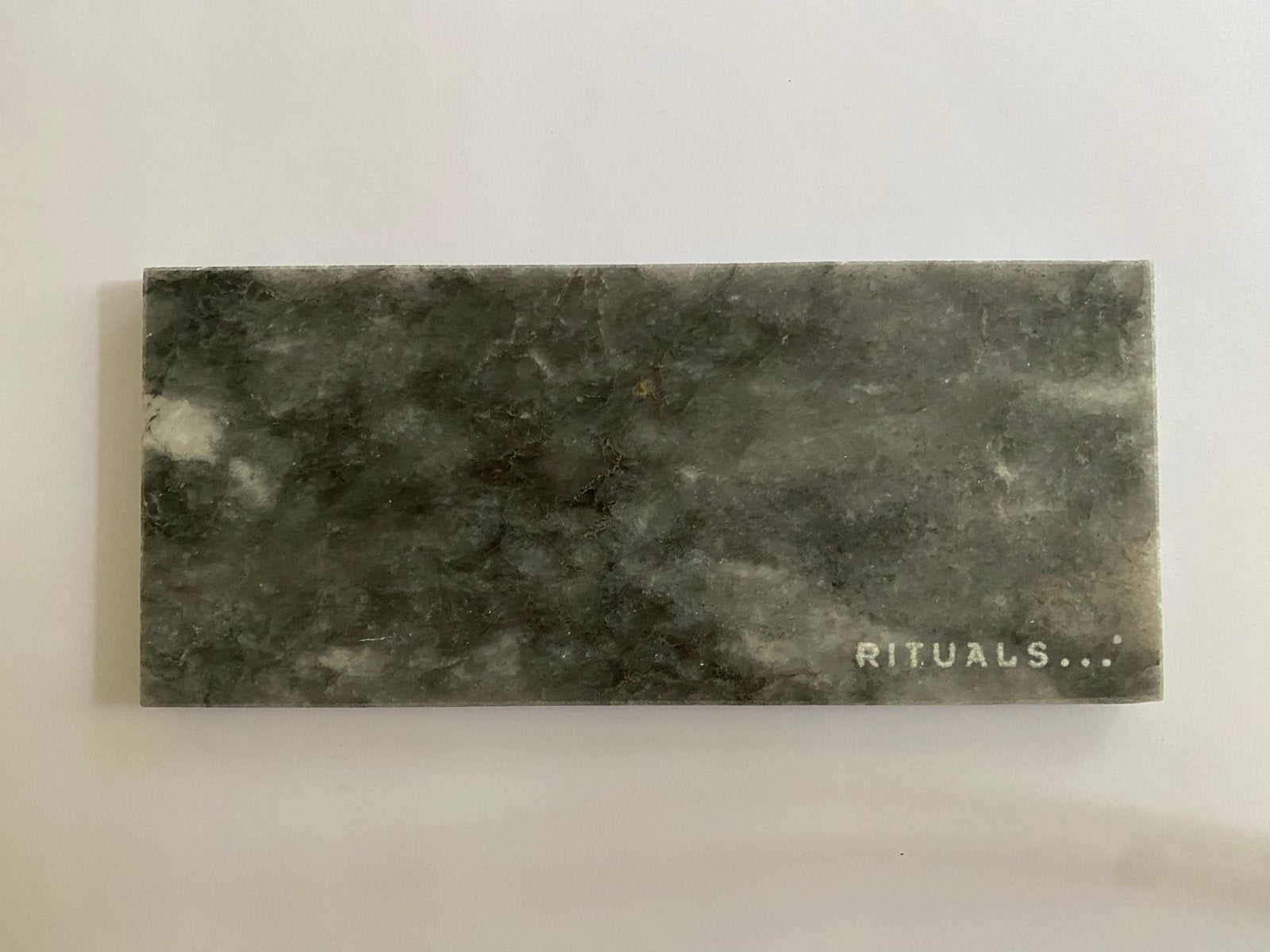 Rituals Luxury tray - Antiek Blauw - Antique bleu - marmer, Ophalen of Verzenden, Zo goed als nieuw, Modern, Grijs