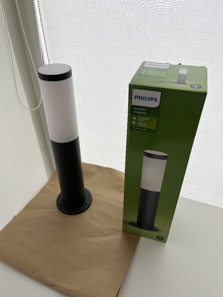 Philips sokkellamp model Utrecht * in nieuwstaat *, Ophalen, Overige materialen, Minder dan 50 watt, Overige typen