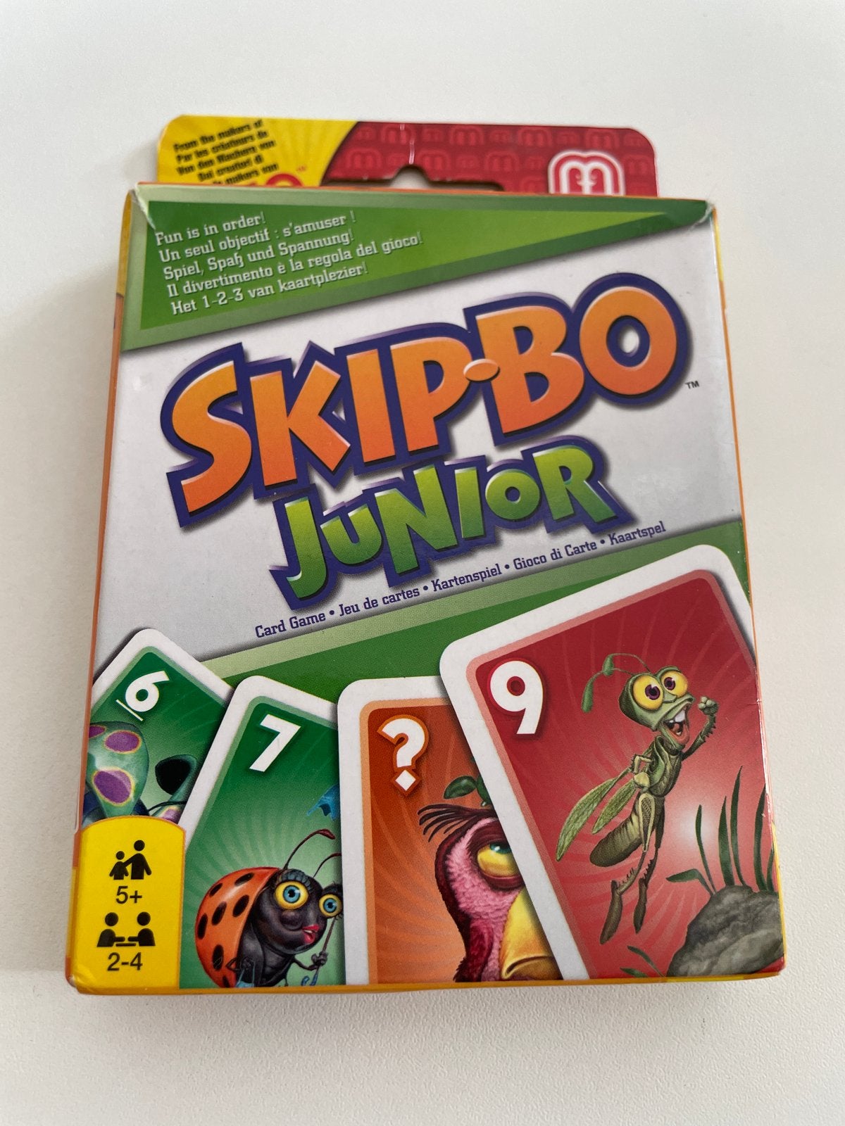 Skip-Bo Junior Kaartspel - Leuk voor het hele gezin!, Hobby en Vrije tijd, Drie of vier spelers, Ophalen, Gebruikt
