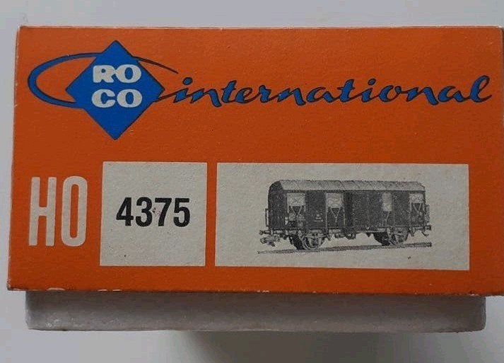 Roco 46266 (4375) Gesloten goederenwagen. DB. NIEUWSTAAT., Hobby en Vrije tijd, Modeltreinen | H0, Gelijkstroom, Wagon, Ophalen of Verzenden