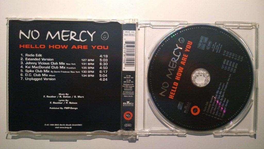 No Mercy - Hello How Are You, Ophalen of Verzenden, Zo goed als nieuw, Pop
