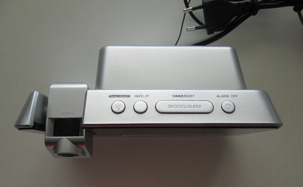 Foto 3 van AudioSonic CL-1492 – wekkerradio met wand-/plafondprojectie