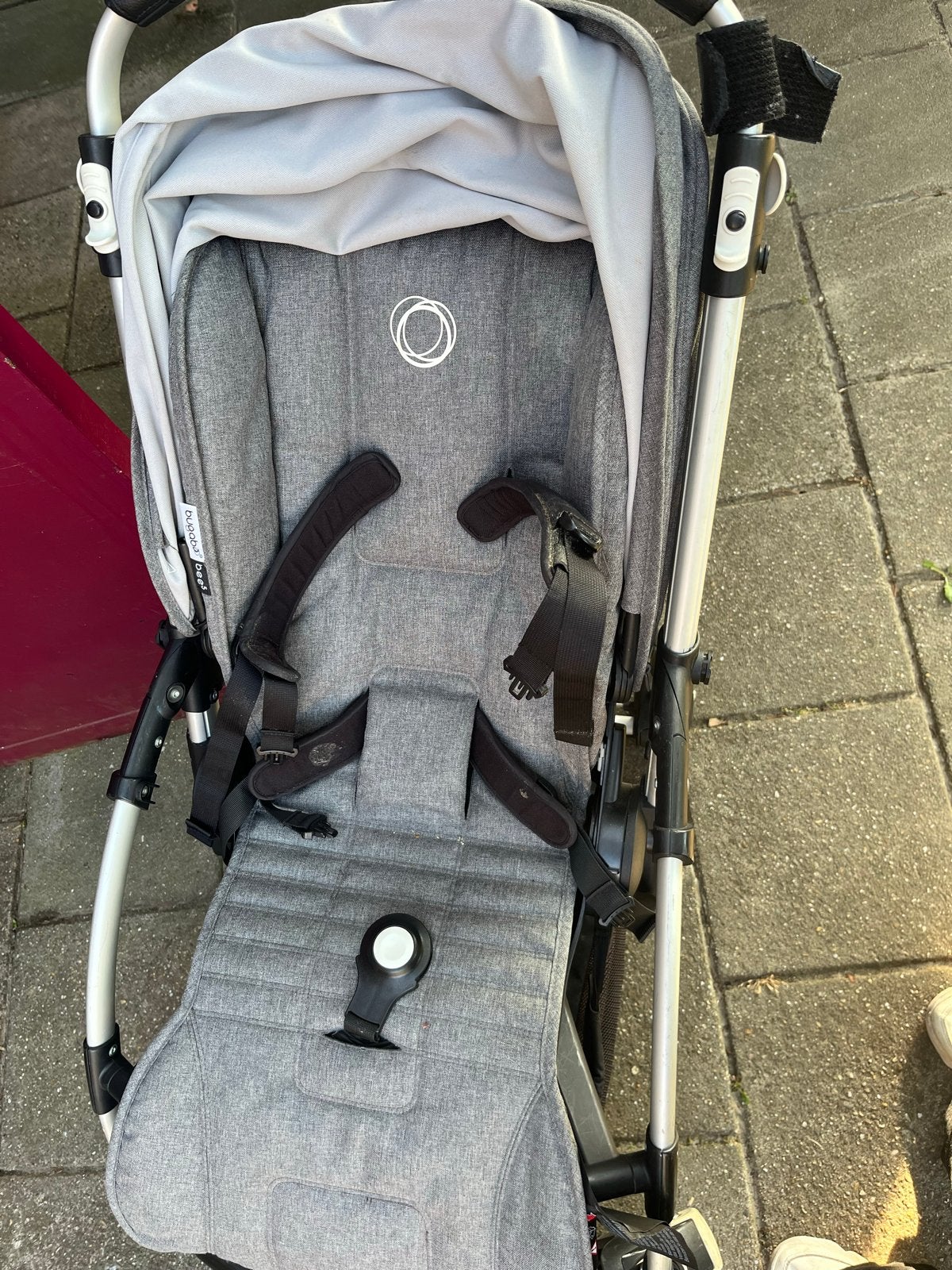 Bugaboo Bee 3 Kinderwagen - Grijs, Ophalen of Verzenden, Gebruikt, Kinderwagen, Bugaboo