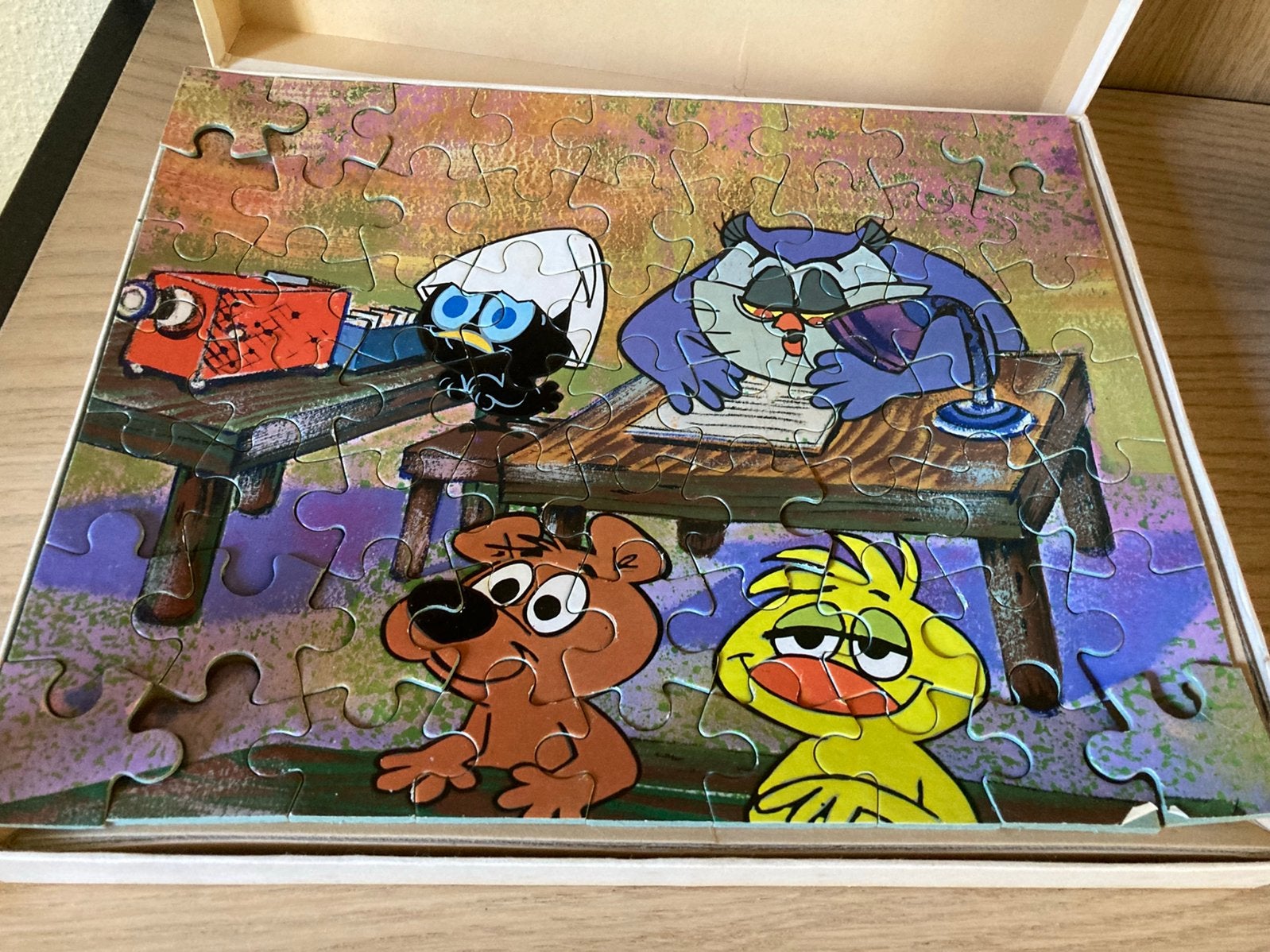Puzzel Calimero, Ophalen of Verzenden, 10 tot 50 stukjes