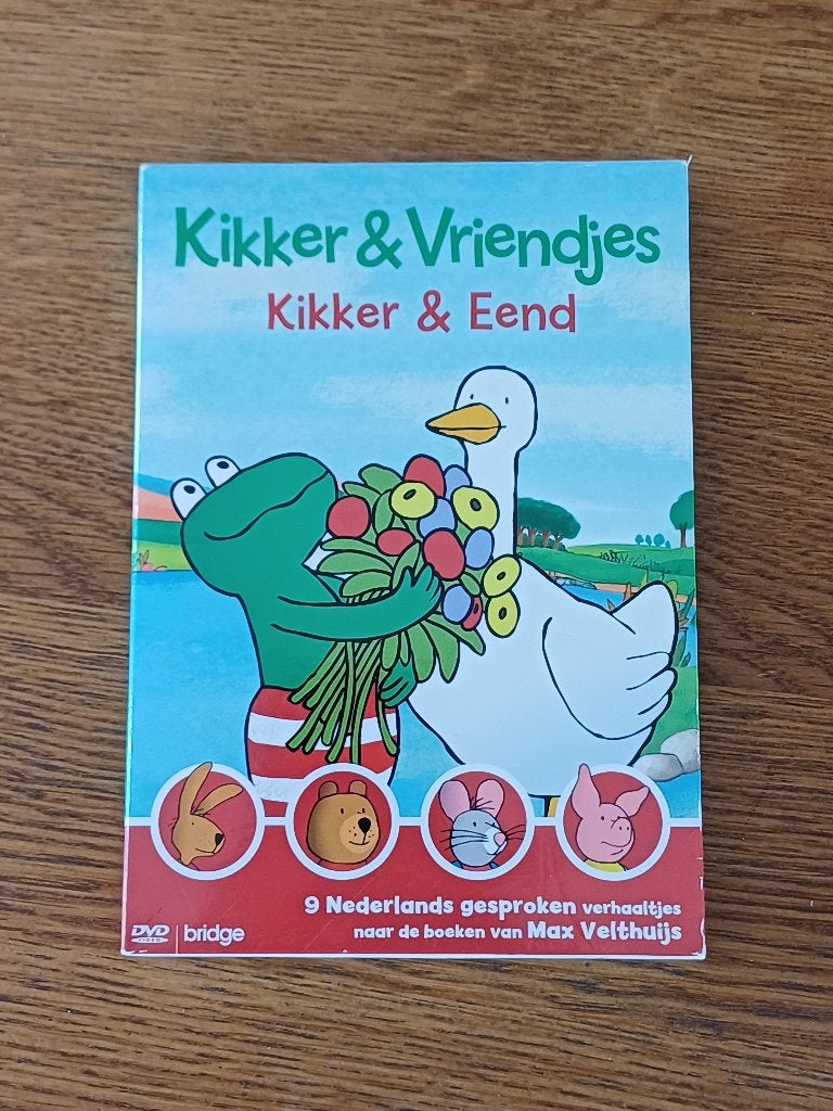 DVD Kikker & vriendjes - Kikker en eend, Gebruikt, Alle leeftijden, Tv-serie, Ophalen of Verzenden