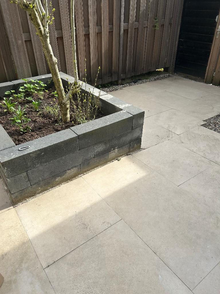 Nieuwe tuintegels 20 stuks!, Ophalen, Nieuw, 10 m² of meer, Beton