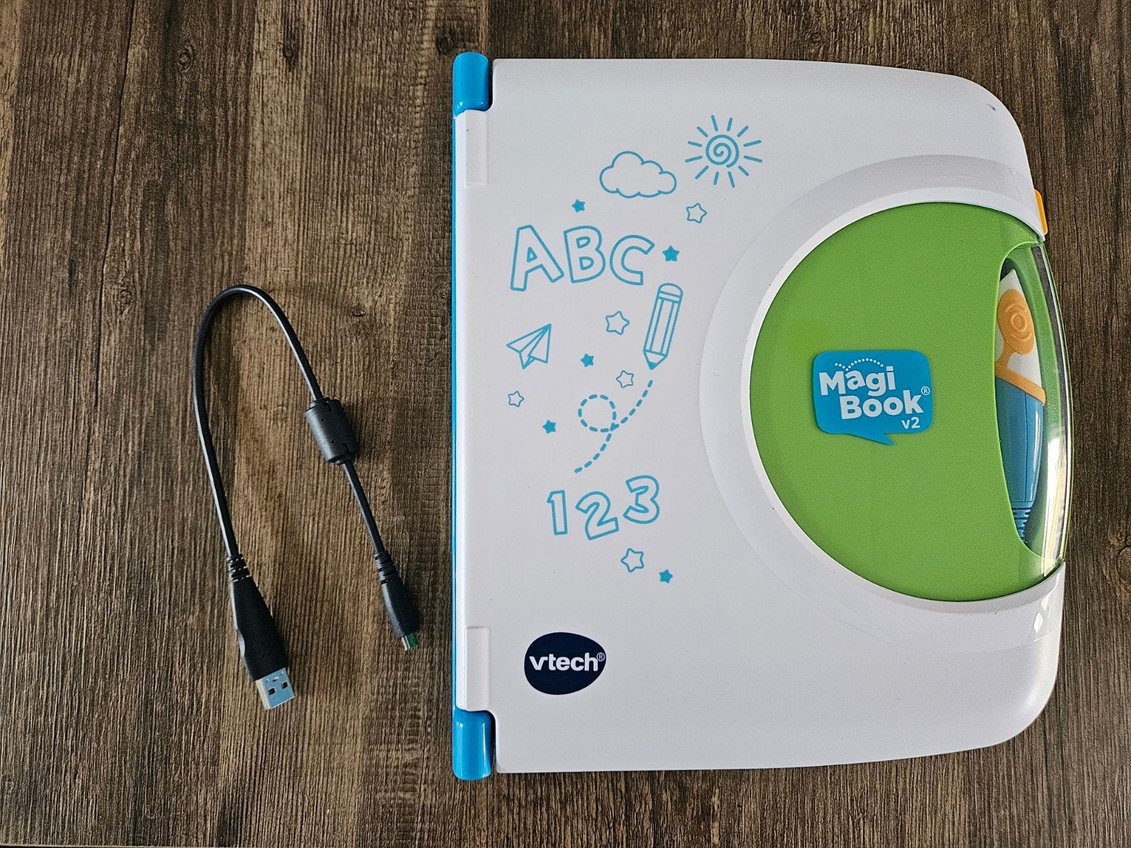 Vtech Magibook v2 met boekje, Kinderen en Baby's, Speelgoed | Vtech, Ophalen of Verzenden