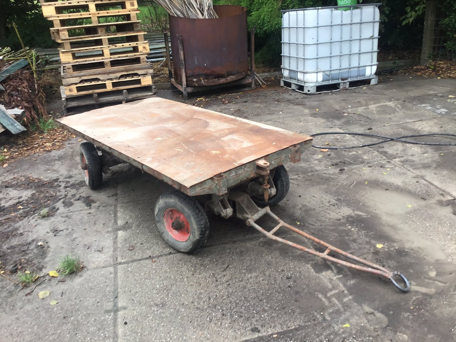 Transportwagen/kar, 80 tot 100 liter, Ophalen, Gebruikt, Transportkar