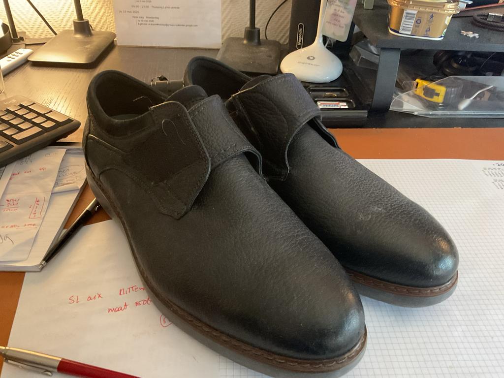 Sioux zwarte klittenband schoen maat 50 - Zo goed als nieuw, Kleding | Heren, Schoenen, Ophalen, Zo goed als nieuw, Zwart, Overige typen