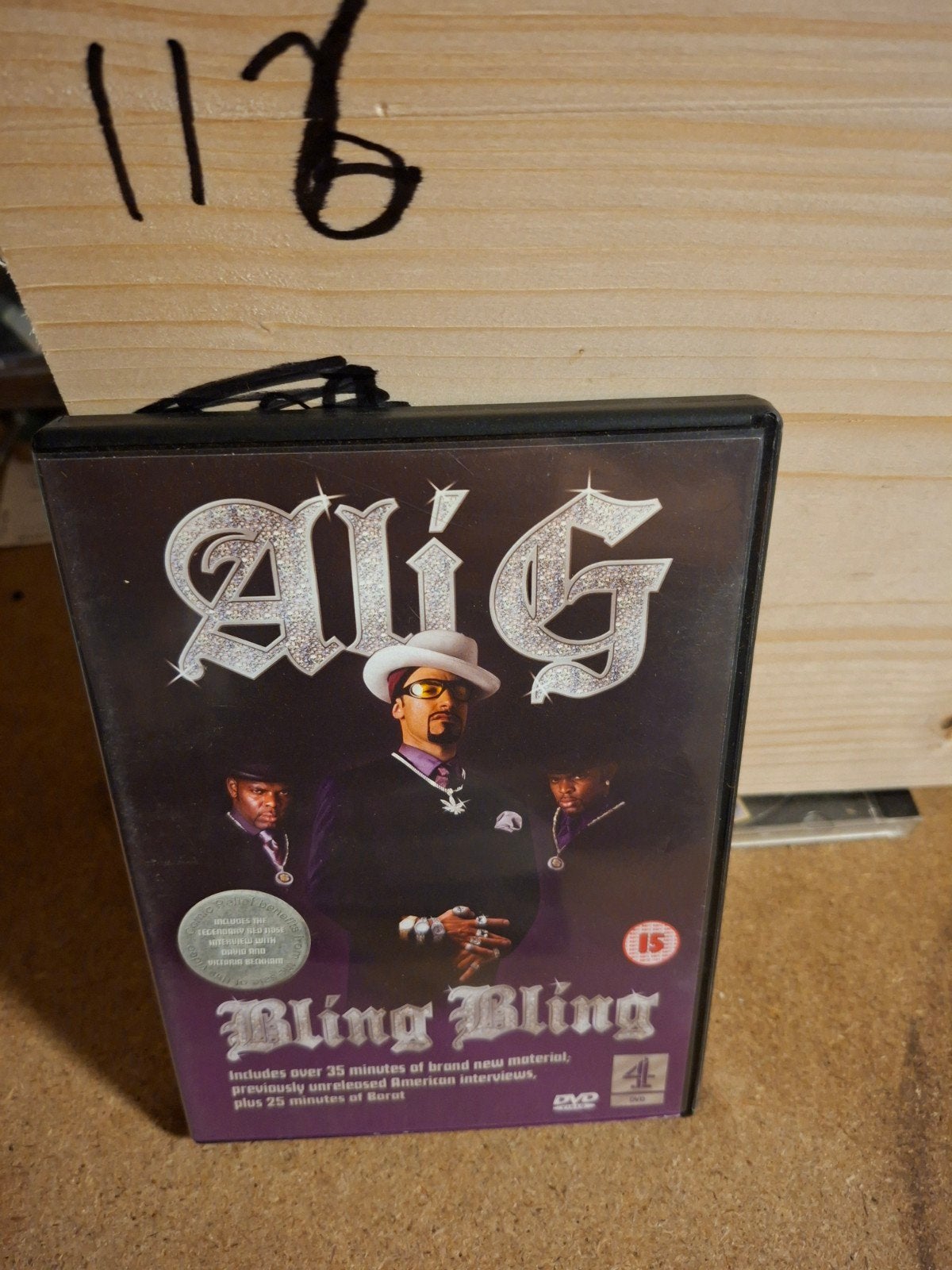 Ali G - Bling Bling DVD (met bonusmateriaal), Vanaf 16 jaar, Inclusief doosje, Ophalen of Verzenden, Gebruikt