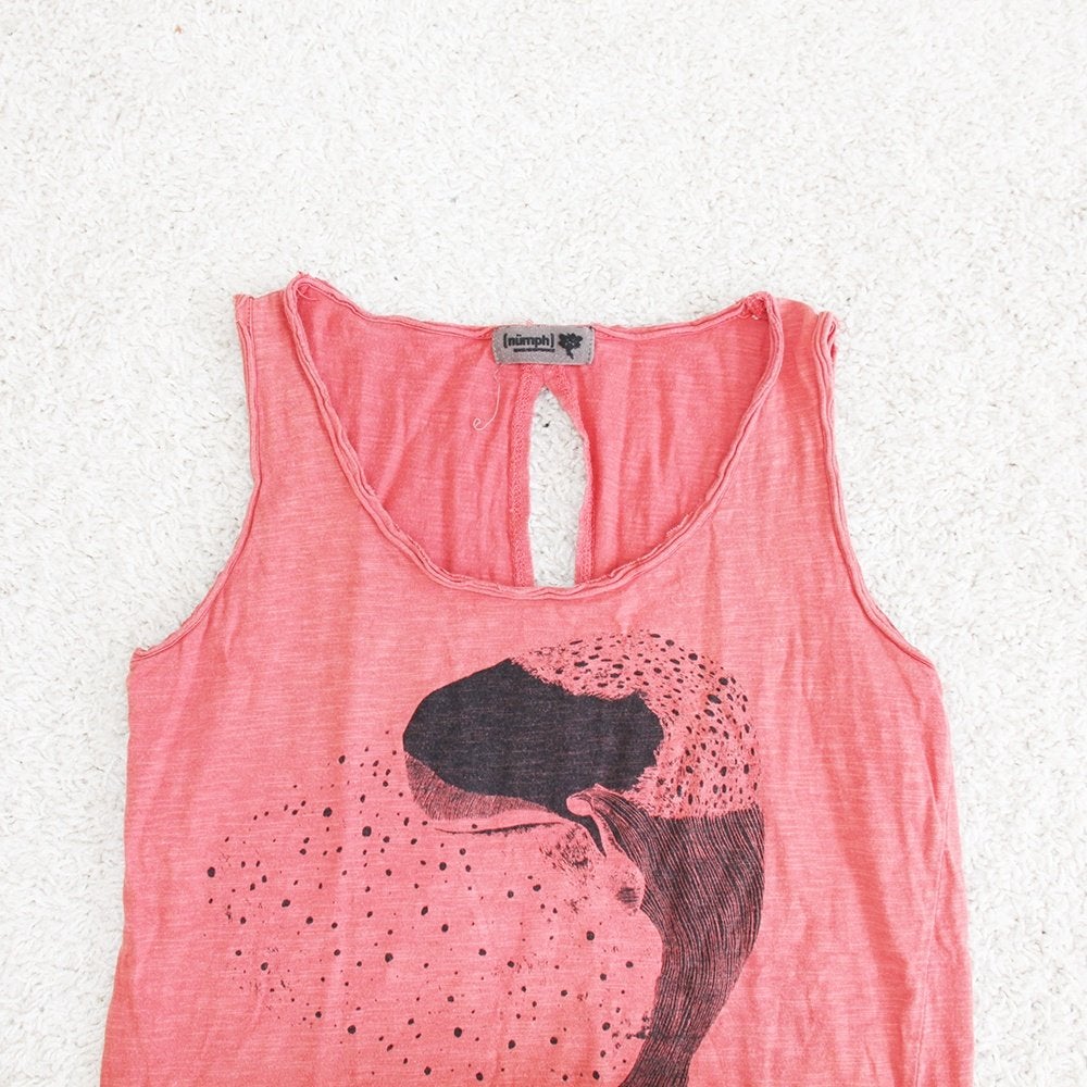 Vintage Numph Shirtje 100% Katoen (XS) - 28 € 15,-, Kleding | Dames, Ophalen of Verzenden, Zo goed als nieuw, Numph, Zonder mouw