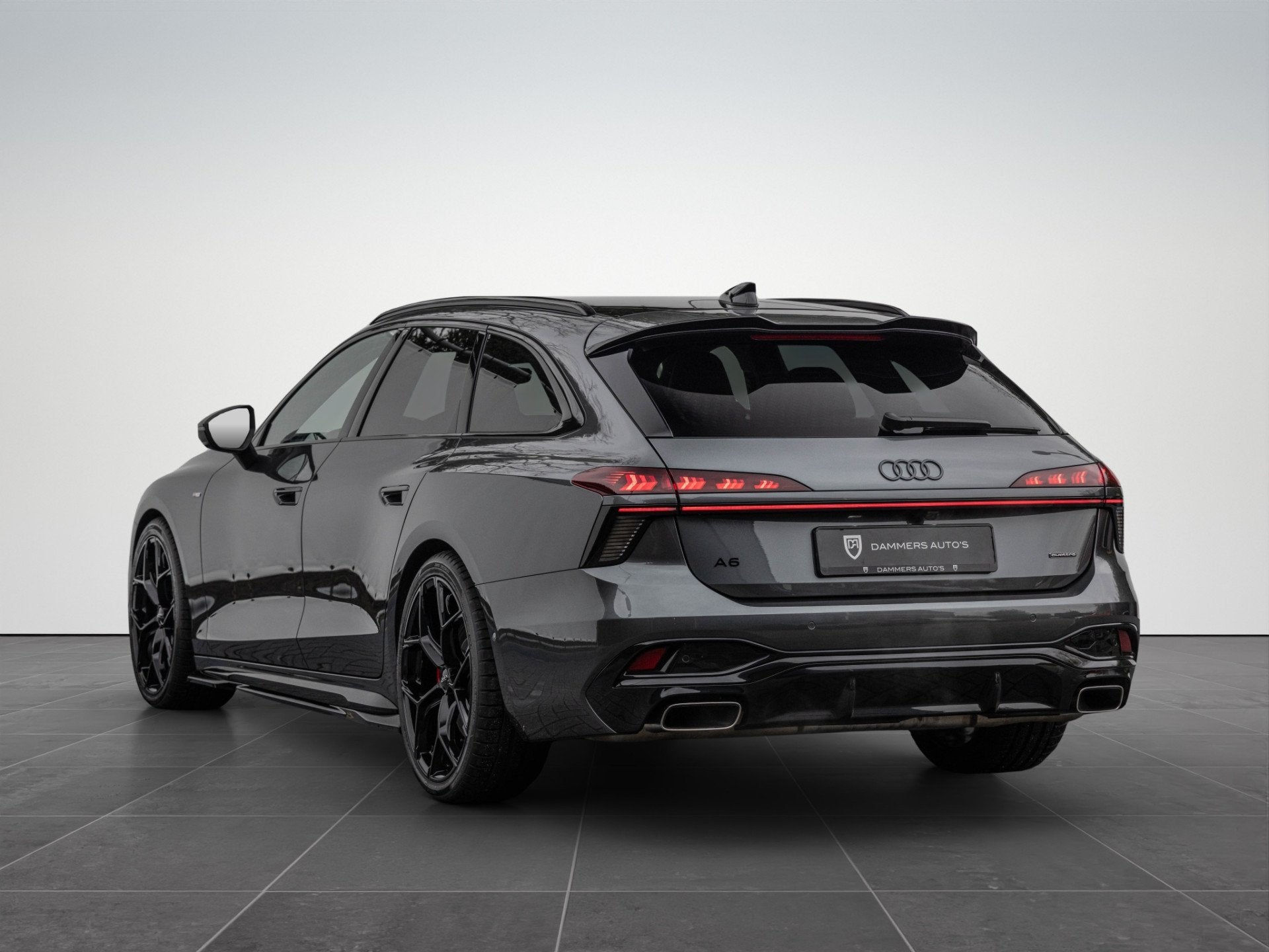 Audi A6 Avant 3.0 TFSI 367pk S-line Pano Luchtv. 4-wielsturi, Auto's, 2995 cc, 367 pk, 14 km/l, Zilver of Grijs