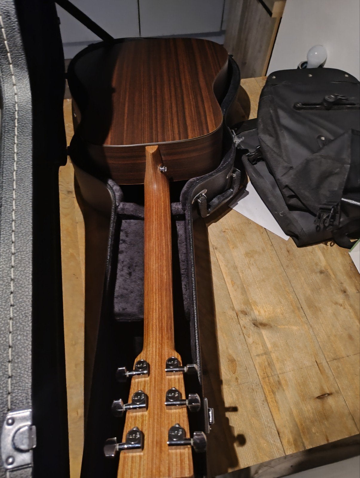 Martin & Co Western gitaar met koffer, Ophalen of Verzenden, Zo goed als nieuw, Western- of Steelstringgitaar, Met koffer