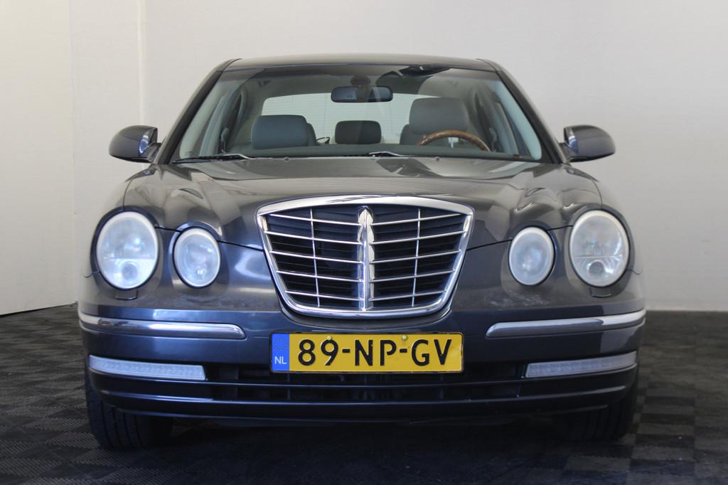 Kia Opirus 3.5 V6 |Leder|Trekhaak| (bj 2004, automaat), Auto's, Kia, Gebruikt, Zwart, Bedrijf, Opirus