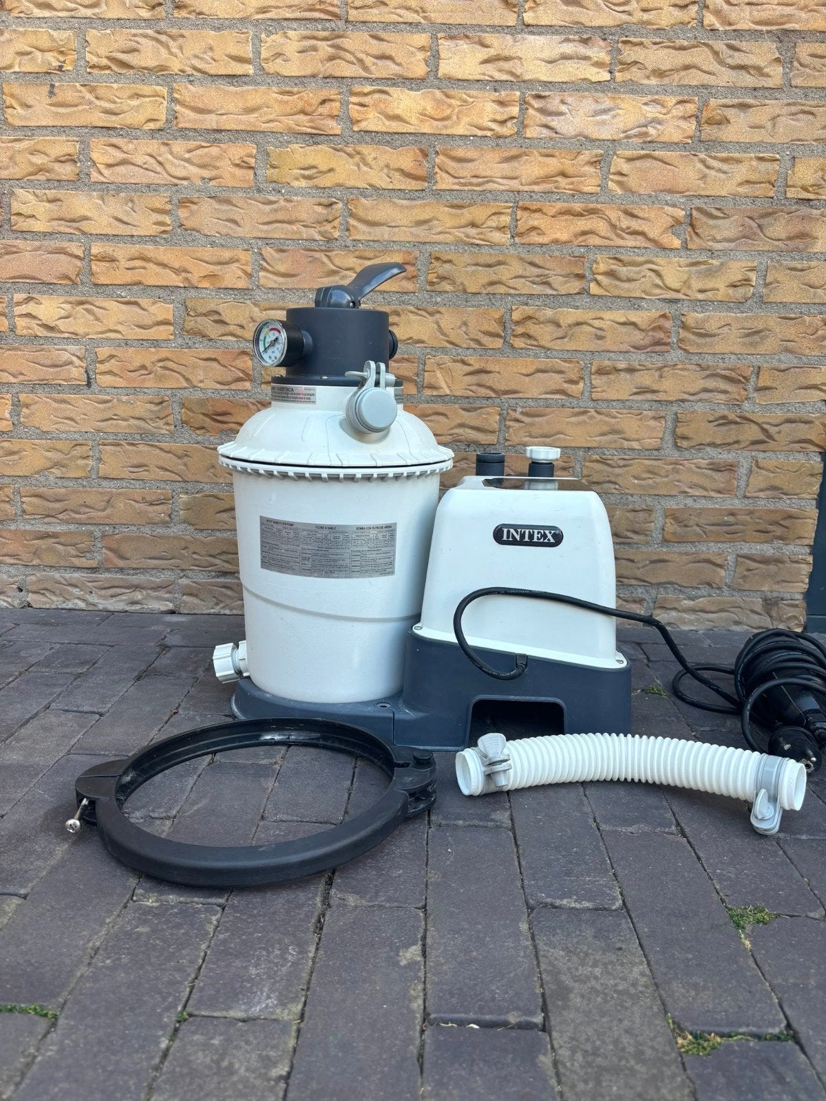 Intex 925 Zandfilterpomp - Gebruikt maar Nette Staat, Ophalen, Gebruikt, Zwembadpomp
