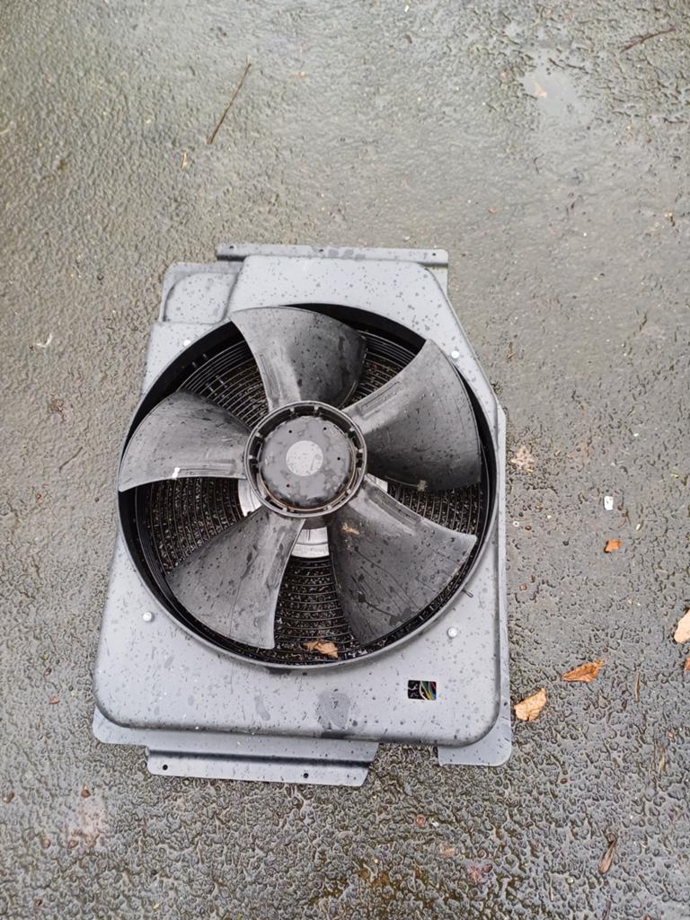 Krachtige ventilatoren 400W 400mm, Ophalen of Verzenden, Ventilator