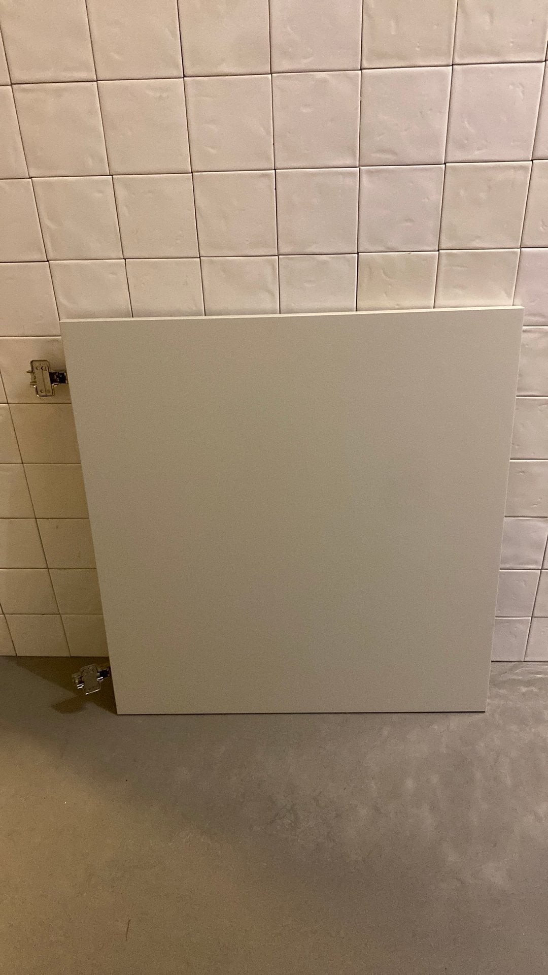 Lappviken deur ‘licht grijs beige’ voor Besta, Huis en Inrichting, Ophalen, Zo goed als nieuw