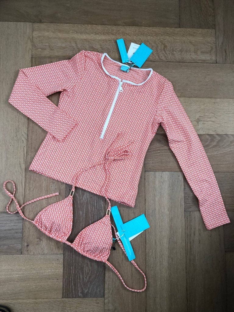 melissa odabash set bikinitop + uv werende strandtop | s, Verzenden, Nieuw, Bikini