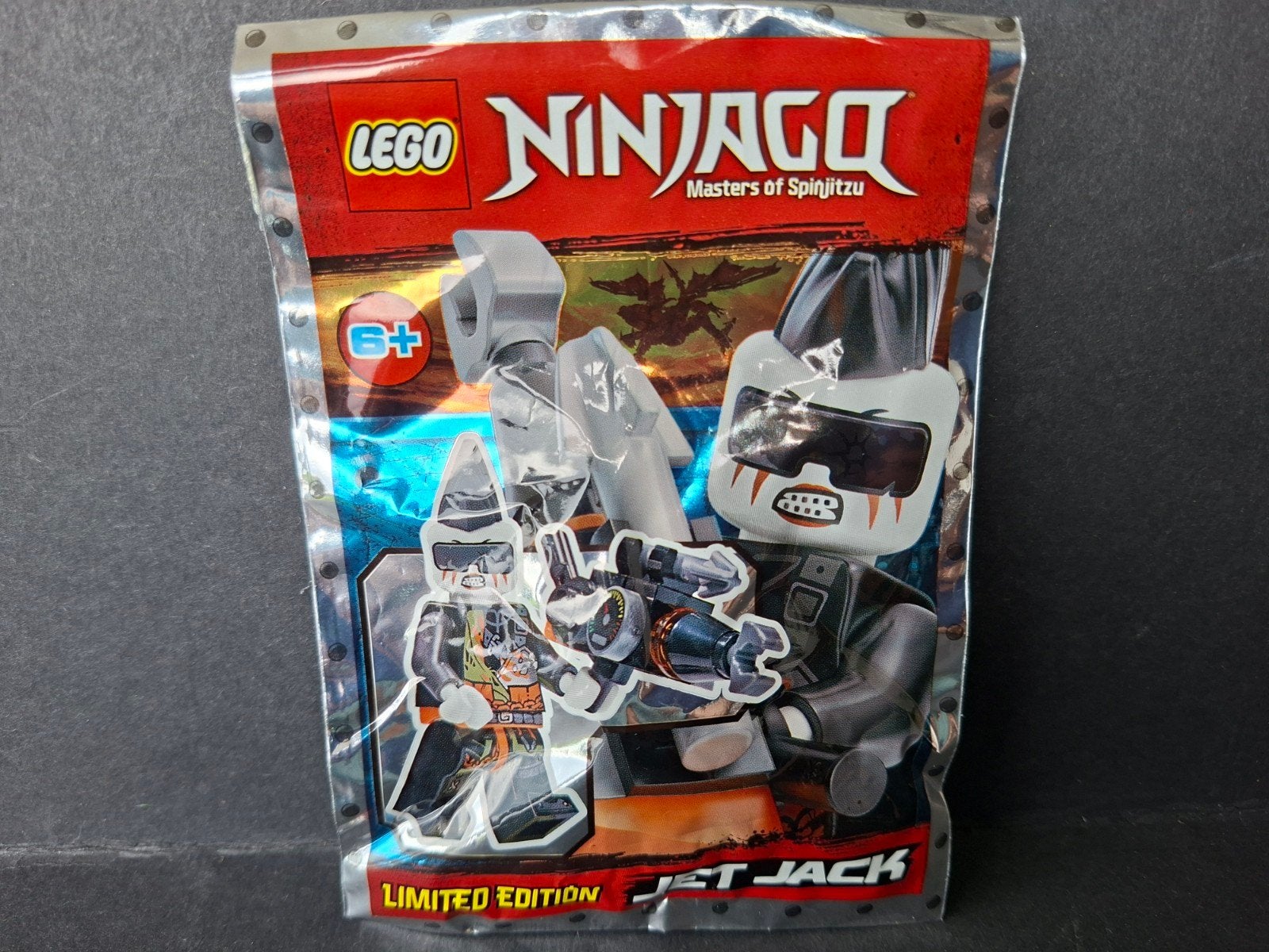 Lego minifig NIEUW Ninjago Jet Jack Limited Edition Masters, Kinderen en Baby's, Lego, Nieuw, Ophalen of Verzenden, Minifiguur
