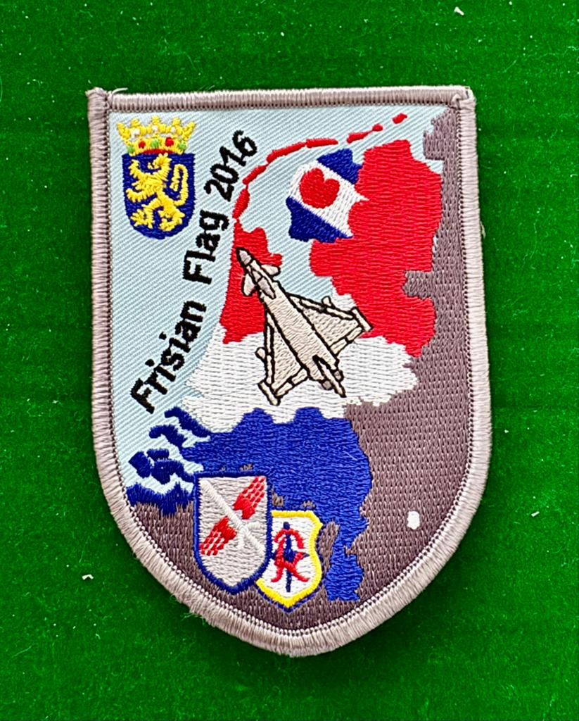 Frisian Flag 2016 German Airforce patch, Verzenden, Zo goed als nieuw, Patch, Badge of Embleem