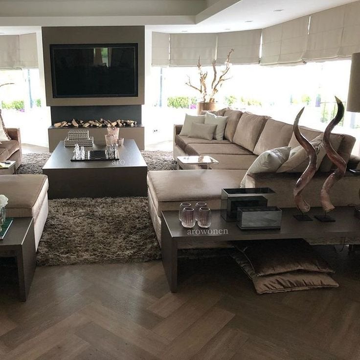 Twee luxe hoekbanken Eric Kuster Styl, Huis en Inrichting, Ophalen, Zo goed als nieuw, Bruin, Overige typen