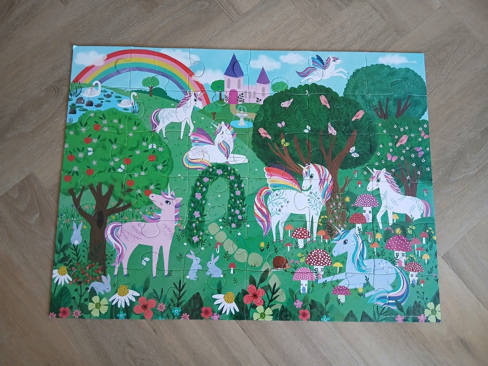 Vloerpuzzel 36 stukjes, Kinderen en Baby's, Speelgoed | Kinderpuzzels, Ophalen, 10 tot 50 stukjes, Gebruikt, 2 tot 4 jaar