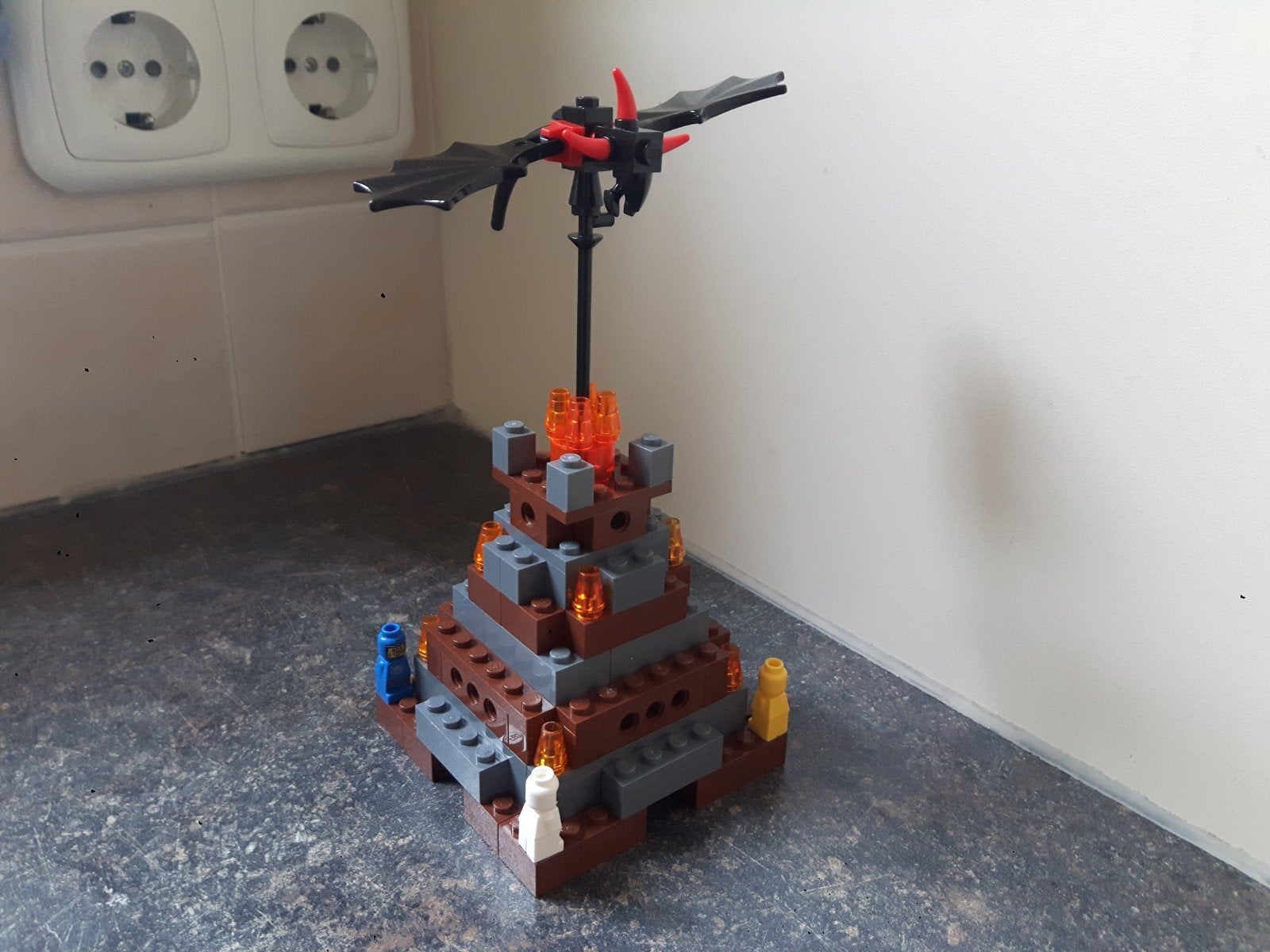 Lego lava dragon 3838 lego spel, Compleet, Overige thema's, Lego, Ophalen of Verzenden