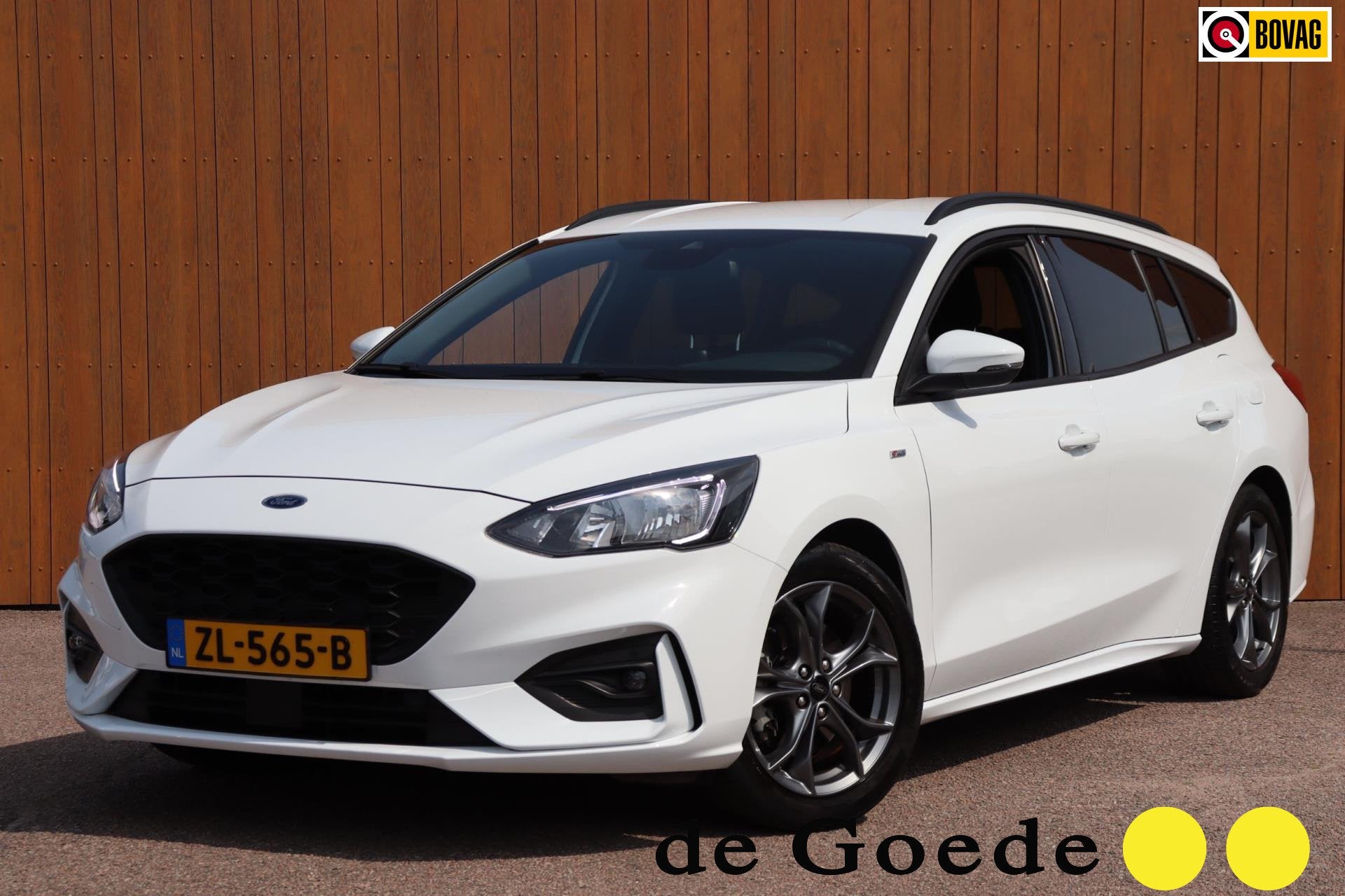 Ford Focus Wagon 1.0 EcoBoost ST Line Bus org NL camera, Auto's, 12 maanden, 125 pk, Gebruikt, Euro 6