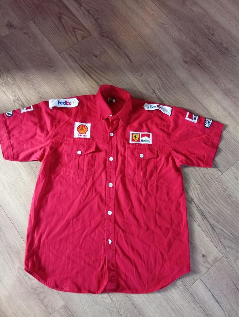 Originele F1 Ferrari teamblouse Schumacher - Rood maat XL, Ophalen, Ferrari, Nieuw, Overige halswijdtes