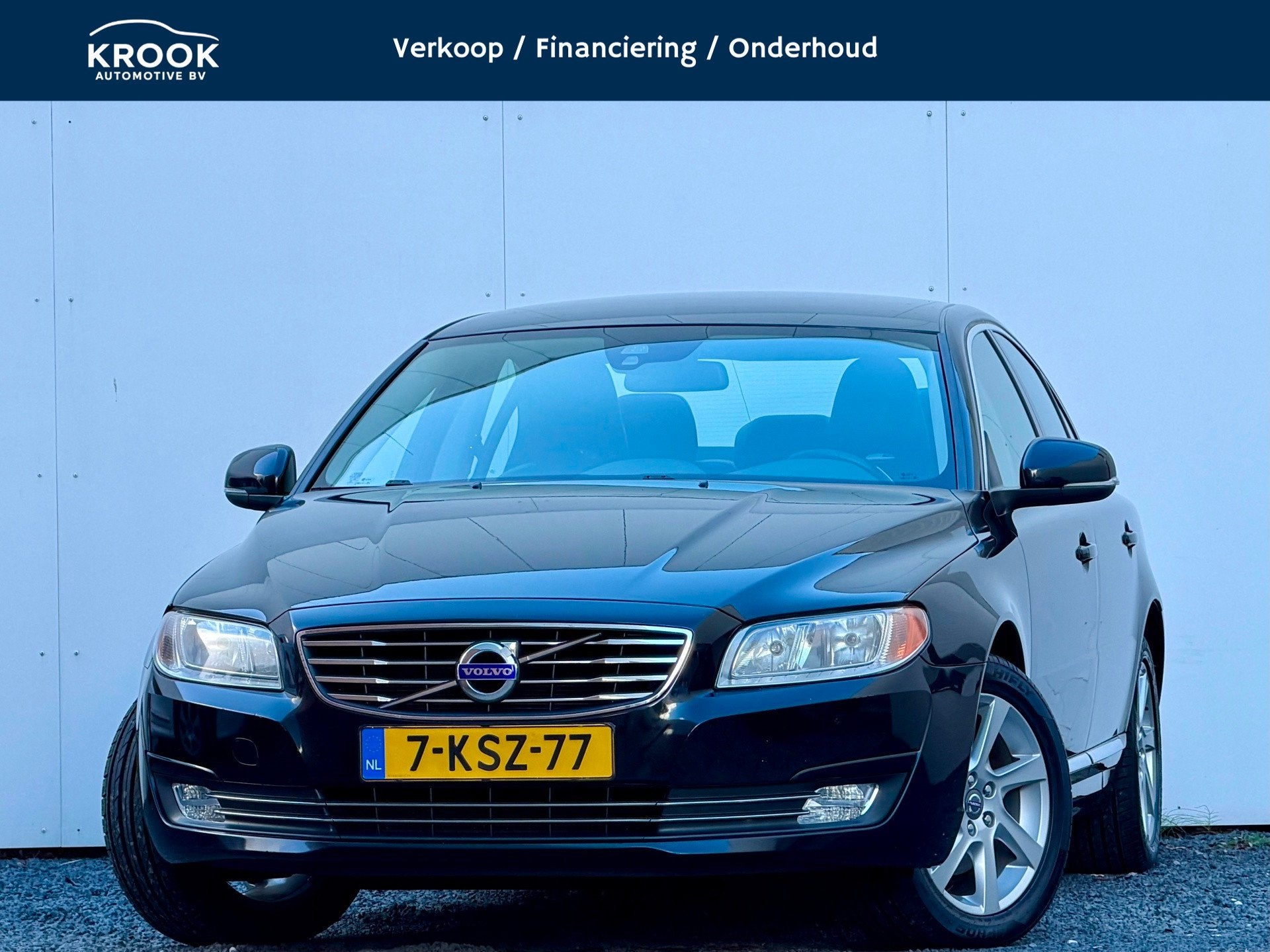 Volvo S80 1.6 T4 Momentum | 2013 | Automaat |, Auto's, Gebruikt, 4 cilinders, Zwart, 1600 kg
