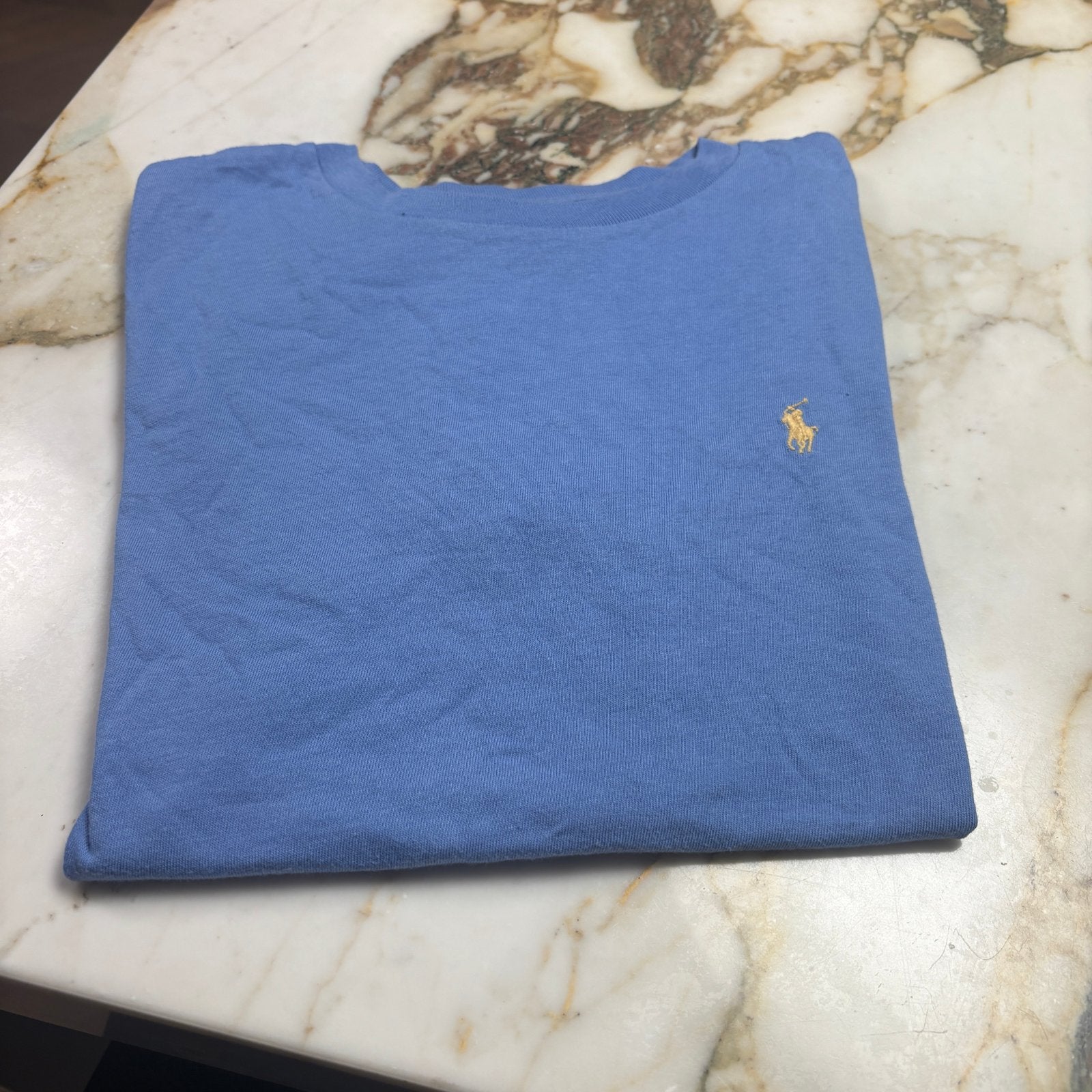 Ralph Lauren T-shirt Blauw Maat M (10-12), Ophalen of Verzenden, Gebruikt, Jongen of Meisje